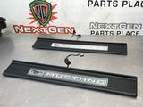 2015 MUSTANG GT ILLUMINATED DOOR SILL PANELS OEM #489