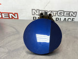 10-14 FORD MUSTANG GT FUEL DOOR GAS LID TANK COVER KONA BLUE OEM #395
