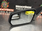2013 FORD MUSTANG GT LH DRIVER SIDE VIEW BLCK MIRROR OEM #1264