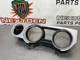 2013 MUSTANG GT DASH SPEEDOMETER CLUSTER TRIM BEZEL OEM #491