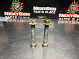 05-13 C6 CORVETTE REAR UPPER AND LOWER SHOCK BOLTS HARDWARE OEM #1110