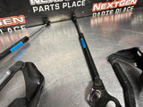 97-04 CORVETTE C5 HOOD HINGES W STRUTS OEM #1380