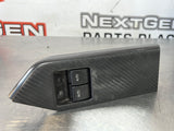 10-14 FORD MUSTANG LH DRIVER SIDE WINDOW SWITCH WITH FAKE CARBON STICKER #387
