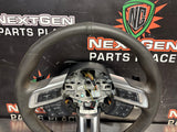 15-17 FORD MUSTANG SHELBY STEERING WHEEL ALCANTARA/ LEATHER OEM #1528