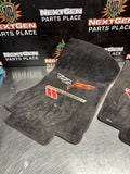 2012 C6 CORVETTE GRAND SPORT LLOYD FRONT FLOOR MATS BLACK  #1409