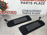 97-04 C5 CORVETTE SUN VISORS WITH HARDWARE OEM #VV829