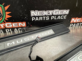 2016 MUSTANG GT ILLUMINATED DOOR SILL PANELS OEM #1388