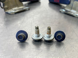 2011 FORD MUSTANG GT RH AND LH HOOD HINGES WITH HARDWARE KONA BLUE OEM #312