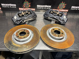 2024 MUSTANG GT RIGHT &  LEFT FRONT BREMBO CALIPERS W/ ROTORS 6 PISTON OEM #1392