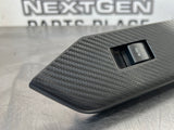10-14 FORD MUSTANG PASSENGER SIDE WINDOW SWITCH W FAKE CARBON STICKER #387