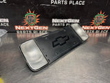 97-04 C5 CORVETTE REAR LICENSE PLATE HOLDER BACK UP REVERSE LIGHT OEM #1530
