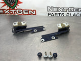 2011 FORD MUSTANG GT RH AND LH HOOD HINGES WITH HARDWARE KONA BLUE OEM #312