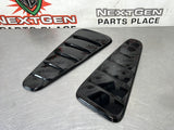 10-14 FORD MUSTANG GT EXTERIOR AIR VENTS BLACK OEM #450