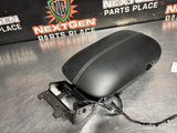 2015 MUSTANG GT CENTER CONSOLE ARM REST LID LEATHER OEM #1427