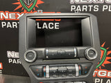 2017 FORD MUSTANG GT SHAKER 8” TOUCH RADIO FACE/CLIMATE CONTROL BEZEL OEM #794