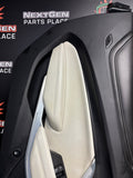 2021 CAMARO SS LH RH DOOR PANELS DOOR CARDS CERAMIC WHITE OEM #1556