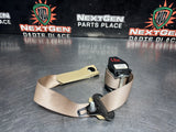 2006 C6 CORVETTE LH DRIVER SEAT BELT CASHMERE OEM #1364