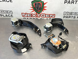 2013 FORD MUSTANG SEAT BELTS SET OF 4 OEM #442