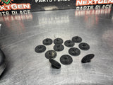 97-04 C5 CORVETTE HOOD INSULATOR RETAINER CLIPS SET OF 12 20064875 OEM #1374