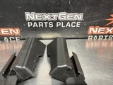11-14 MUSTANG GT DRIVER/PASSENGER SEAT TRACK COVERS OEM #1595