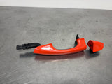 2016 FORD MUSTANG GT RH EXTERIOR DOOR HANDLE ORANGE OEM #1478