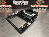 10-14 FORD MUSTANG GT SHAKER 8” TOUCH RADIO FACE/CLIMATE CONTROL BEZEL OEM #757