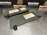2008 FORD F250 LARIAT SUN VISORS BLK OEM #714