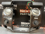 2015 FORD F350 RADIO BEZEL WOOD GRAIN DC34-2504302-C OEM #1114