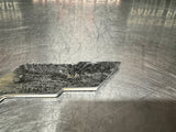 2011 C6 CORVETTE BOWTIE EMBLEM CROSSED FLAGS #741
