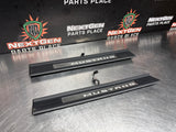 2016 MUSTANG GT CONVERTIBLE ILLUMINATED DOOR SILL PANELS OEM #1112