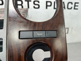 2012 FORD F350 RADIO BEZEL WOOD GRAIN BC34-2504302-C OEM #472