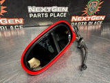 97 - 04 C5 CORVETTE LH DRIVER SIDE MIRROR TORCH RED OEM #1374