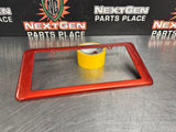05-13 C6 CORVETTE PAINTED REAR LICENSE PLATE FRAME OEM 12499515 #1194