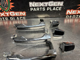 08-09 PONTIAC G8 LH/RH SIDE EXTERIOR DOOR HANDLES FRONT & REAR BLK OEM #1036