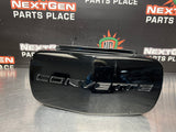 97- 04 C5 CORVETTE FRONT LICENSE PLATE COVER BLCK OEM 10256977 #797