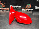 2004 PONTIAC GTO RH PASSENGER SIDE MIRROR TORRID RED OEM #1306
