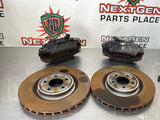 2013 FORD MUSTANG GT FRONT BREMBO CALIPERS LH AND RH WITH ROTORS OEM #442