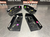 2008 FORD F350 LH & RH FRONT AND REAR DOOR WOODGRAIN WINDOW SWITCH SET OEM #633