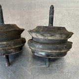 97-04 C5 CORVETTE MOTOR MOUNT BUSHINGS PUCKS PAIR OEM #VV90