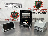 12 FORD F150 KING RANCH RADIO FACE W 8 INCH SCREEN & CD PLAYER RECEIVER OEM #461