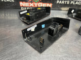 2012 FORD F350 LH & RH FRONT AND REAR DOOR WOODGRAIN WINDOW SWITCH SET OEM #4181