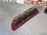 08-09 PONTIAC G8 RED METALLIC HOOD SCOOP VENTS W DUCTS OEM #542