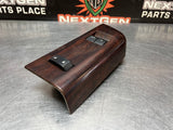 2008 F350 EXT CAB LH RH DRIVER AND PASSENGER FRONT WINDOW SWITCHES WOOD OEM #1182