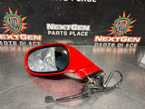 97 - 04 C5 CORVETTE LH DRIVER SIDE MIRROR TORCH RED OEM #1374