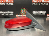 10-14 FORD MUSTANG GT RH PASSENGER SIDE VIEW MIRROR RUBY RED OEM #757