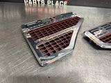 2008-2010 FORD F350 6.4 LARIAT POWERSTROKE RH LH FENDER EMBLEMS OEM #1055