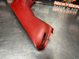 97-04 C5 CORVETTE RH SIDE SEAT BELT TRIM FIRETHORN RED OEM 10258546 #1425