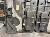2013 FORD MUSTANG GT BLCK INTERIOR DOOR PANELS OEM #877