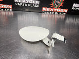 97-04 C5 CORVETTE FUEL DOOR GAS COVER WHITE OEM #3830