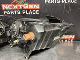 2011 FORD MUSTANG GT RH AND LH SIDE HALOGEN HEADLIGHTS OEM #1595